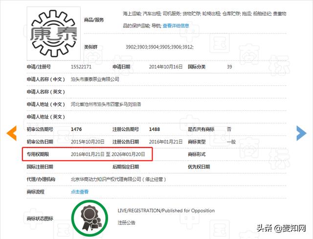 “泰康”、“康泰”商標案，哪個才是正主？