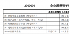 所得稅年度納稅申報(bào)表怎么填(填寫年度所得稅匯算清繳表說(shuō)明)